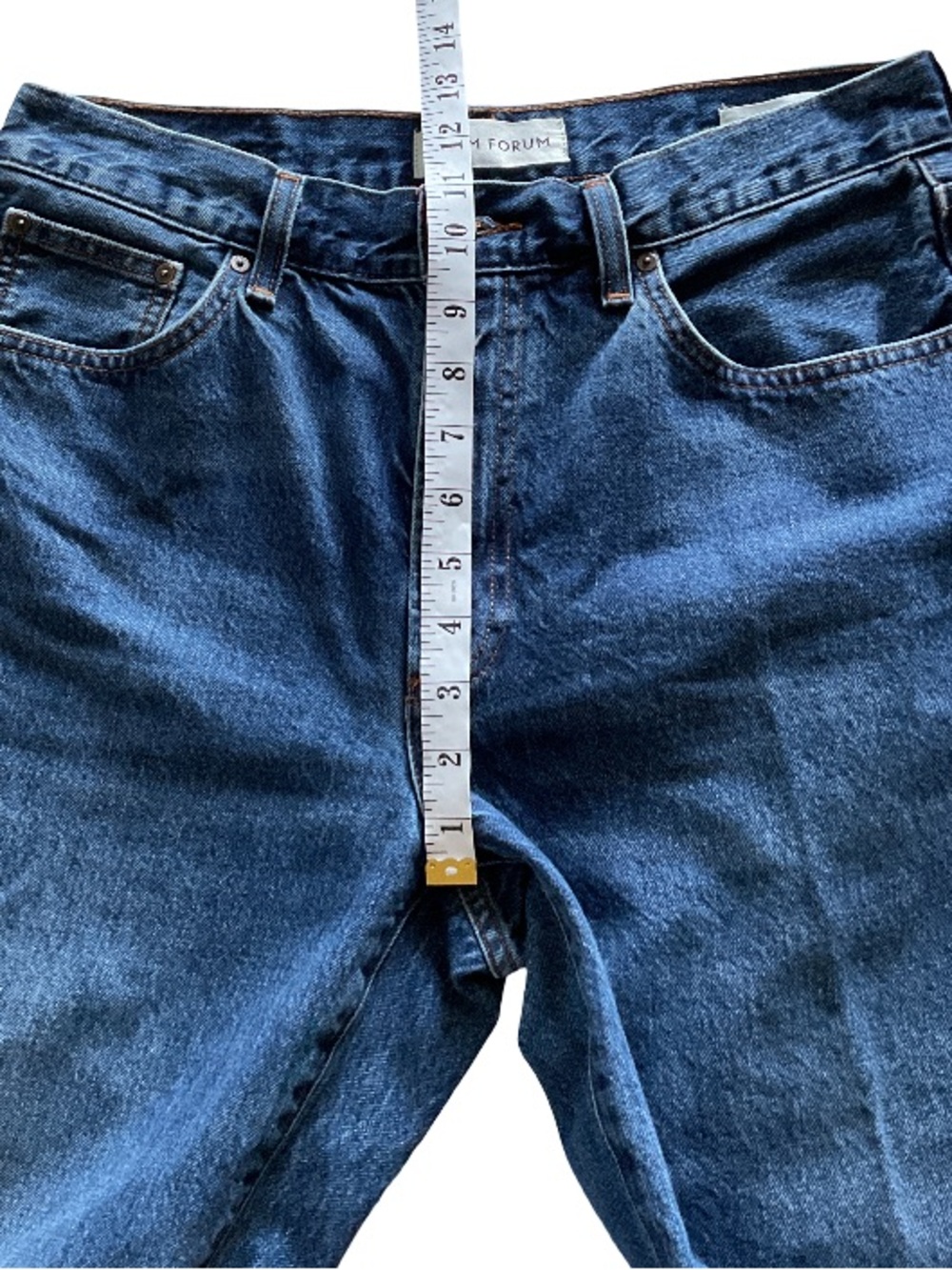 Denim Forum The '90s Marlo Hi-Rise Baggy Jean, size 29 - Picture 15 of 16